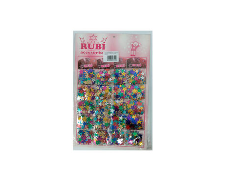ACCESORIOS RUBI 16 LENTEJ. ESTRELLA MED x20 UNID METAL