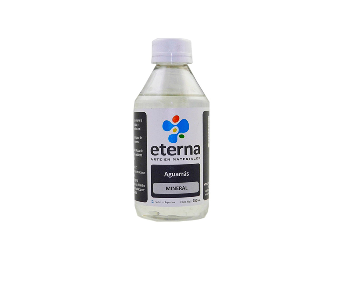 ACCESORIO ETERNA AGUARRAS MINERAL x 250 ML