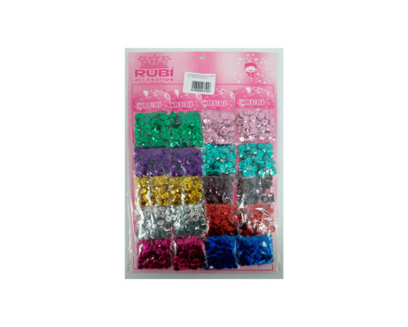 ACCESORIOS RUBI 01 LENTEJ. x20 UNID METAL SURT