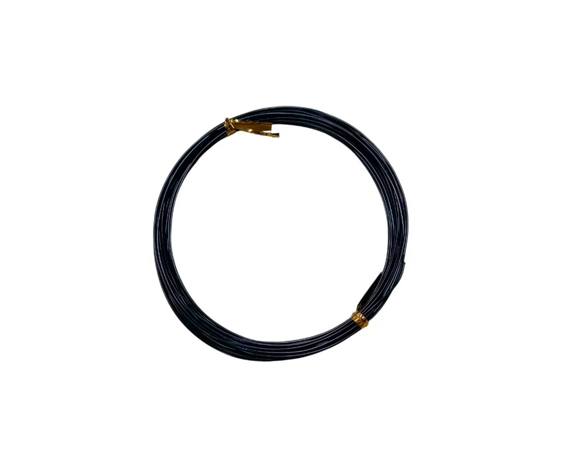 ALAMBRE CBX ALUMINIO ROLLO 5 mts 10 NEGRO