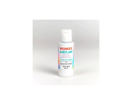 ACRILICO ACRYLART   60 CC 01 BLANCO TITANIO