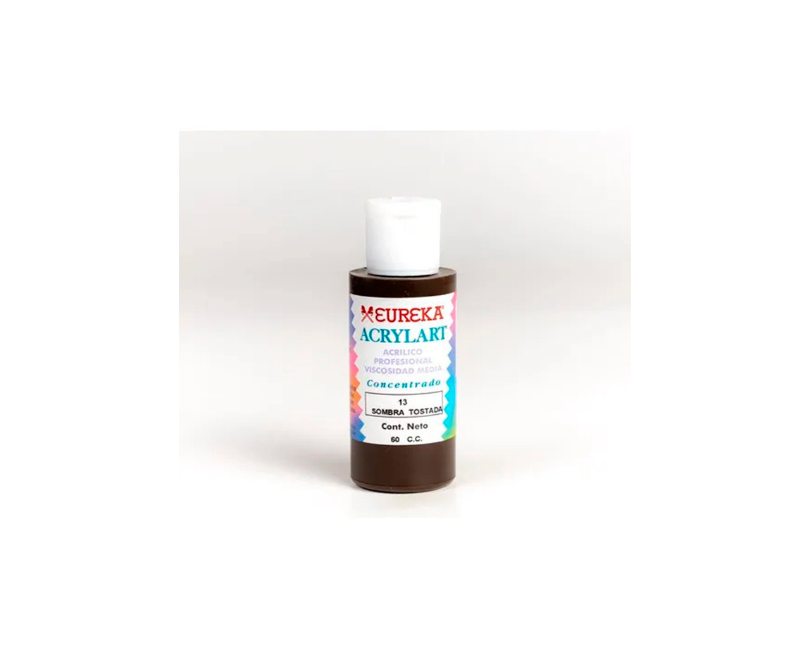 ACRILICO ACRYLART   60 CC 13 SOMBRA TOSTADA