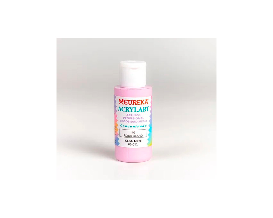 ACRILICO ACRYLART   60 CC 40 ROSA CLARO