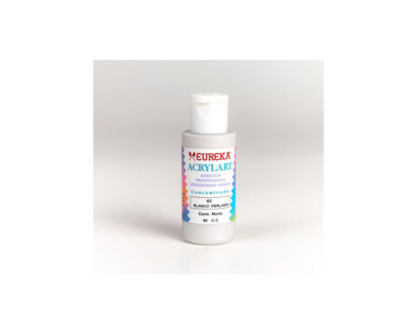 ACRILICO ACRYLART   60 CC 63 METAL BLANCO PERL.