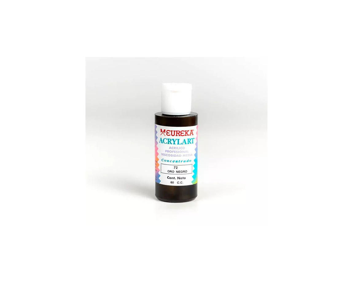ACRILICO ACRYLART   60 CC 72 METAL ORO NEGRO