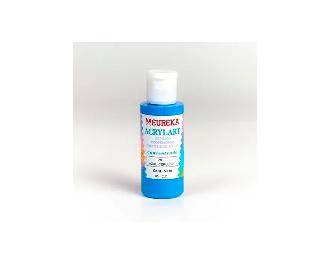 ACRILICO ACRYLART   60 CC 79 AZUL CERULEO
