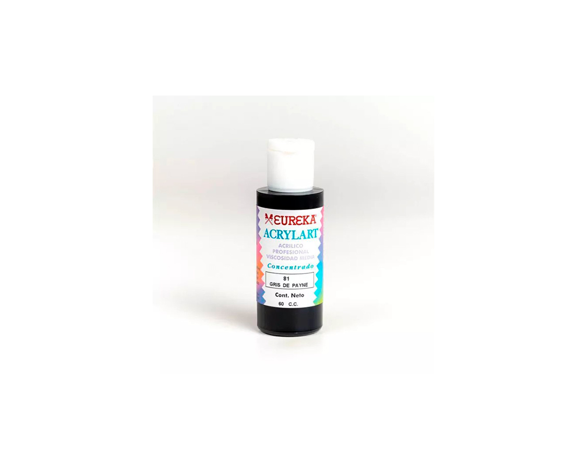 ACRILICO ACRYLART   60 CC 81 GRIS DE PAYNE
