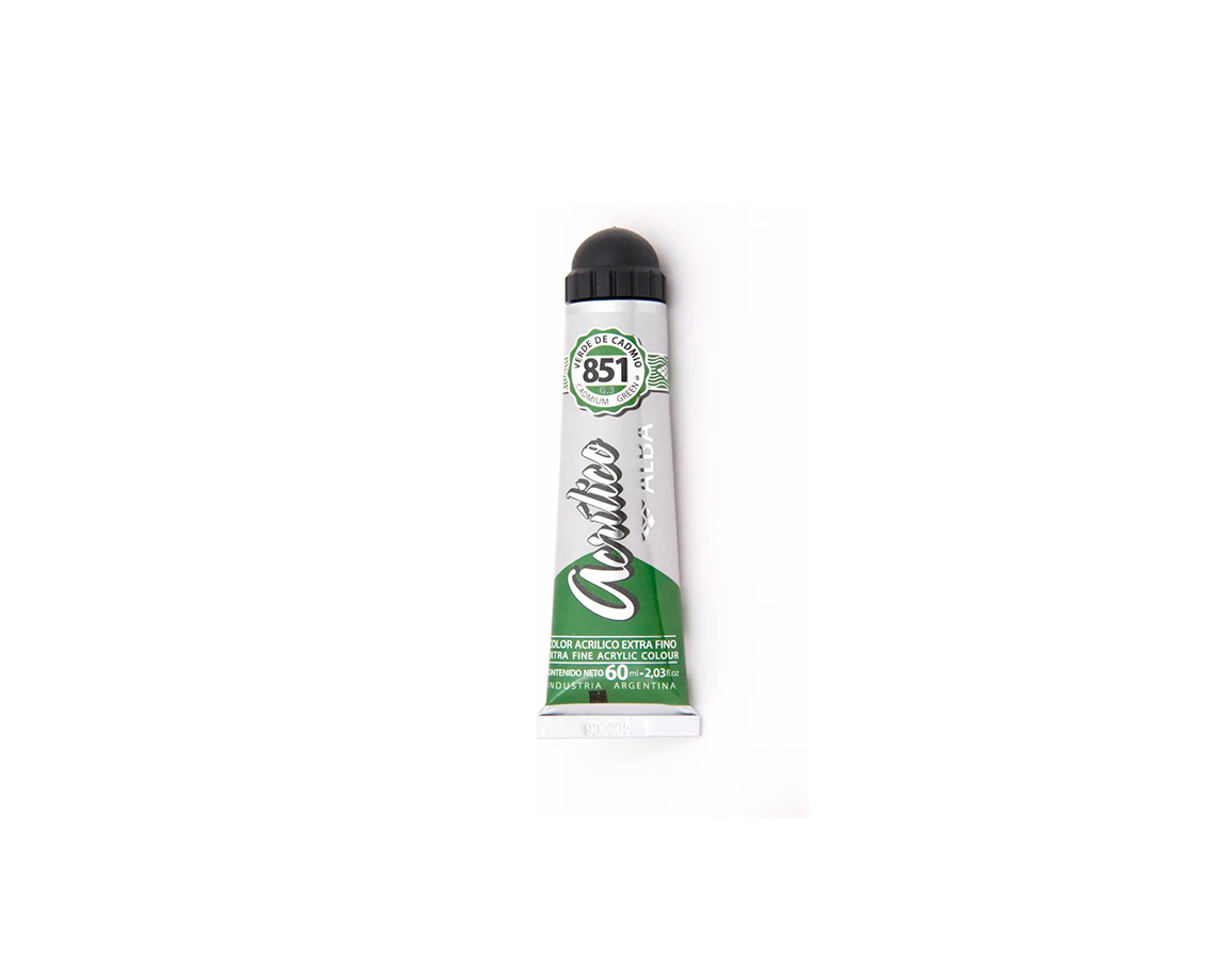 ACRILICO ALBA 3x60 G.3 851 VERDE DE CADMIO