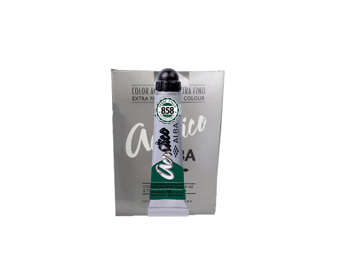 ACRILICO ALBA 6x18 G.1 858 VERDE FTALO