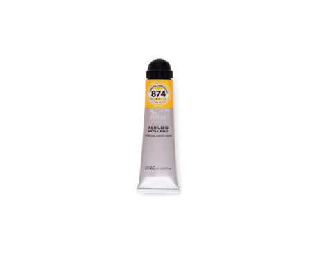ACRILICO ALBA 3x60 G.1 874 AMARILLO MEDIANO
