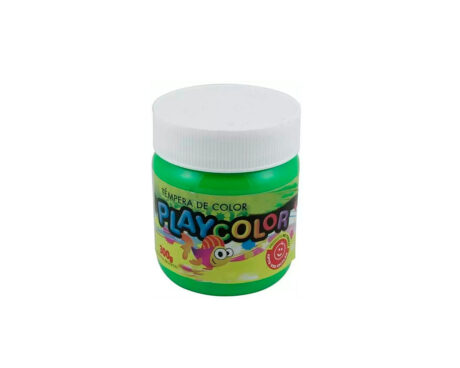 TEMPERA PLAYCOLOR POTE 250/300 GS VERDE CLARO