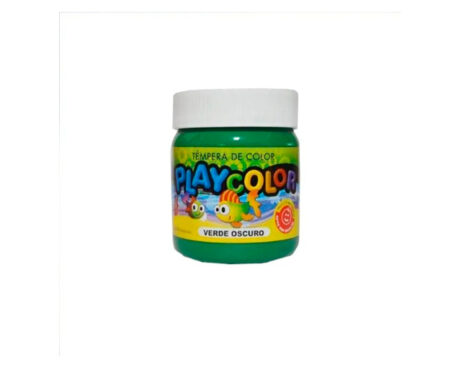 TEMPERA PLAYCOLOR POTE 250/300 GS VERDE OSCURO