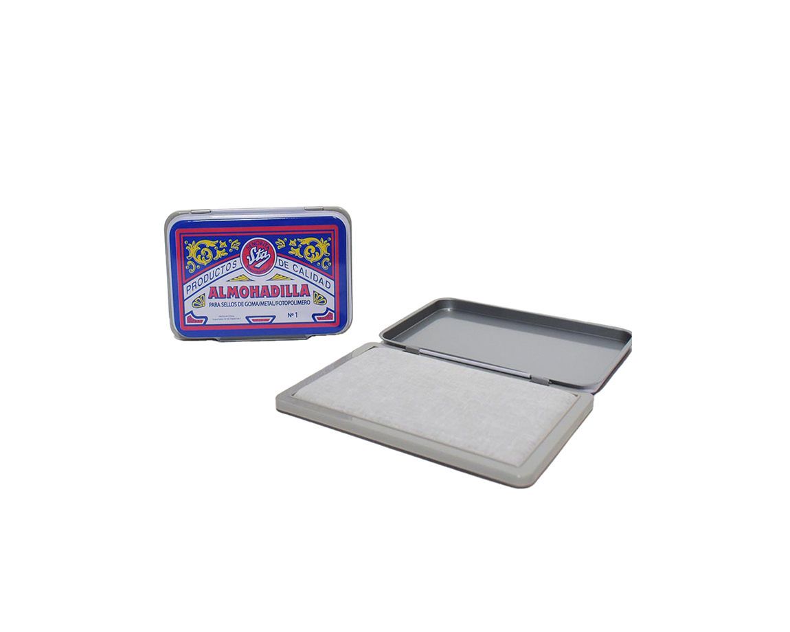 ALMOHADILLA STA Nro 1 HOJALATA (53x 95MM)