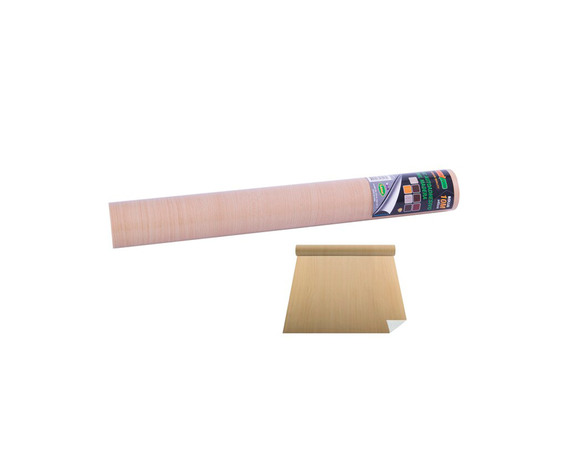 AUTOADHESIVO ROLLO LAMA 3035 x10M MAD CLARO