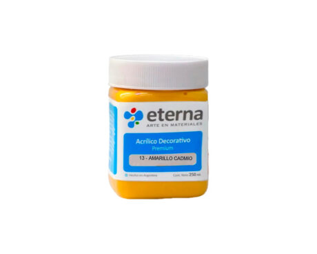 ACRILICO ETERNA DECO x 250 ML  13 AMARILLO CADMIO