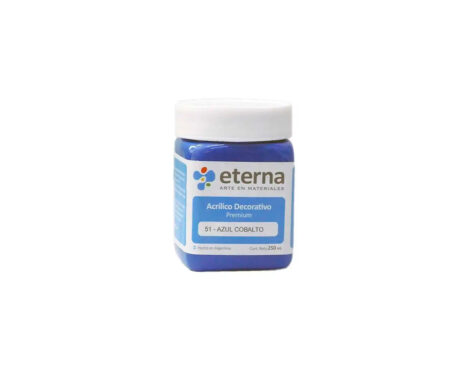 ACRILICO ETERNA DECO x 250 ML  51 AZUL COBALTO