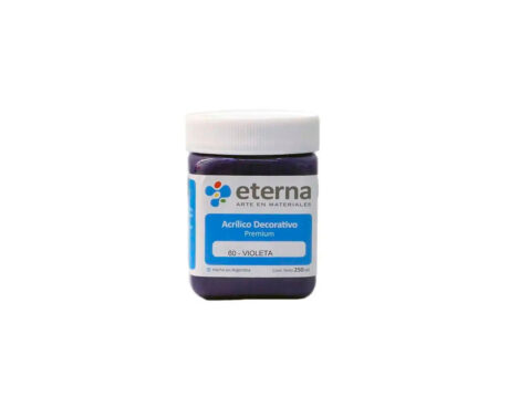 ACRILICO ETERNA DECO x 250 ML  60 VIOLETA
