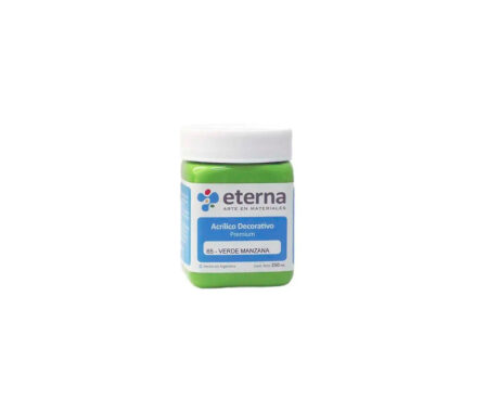 ACRILICO ETERNA DECO x 250 ML  65 VERDE MANZANA