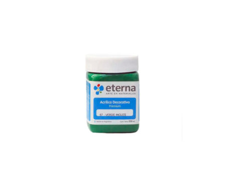 ACRILICO ETERNA DECO x 250 ML  67 VERDE INGLES