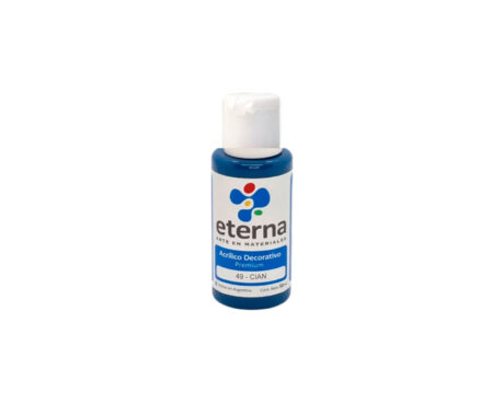 ACRILICO ETERNA DECO x  50 ML   49 CIAN
