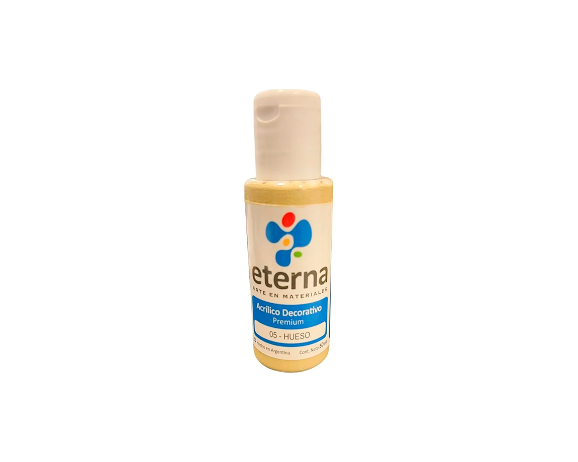 ACRILICO ETERNA DECO x  50 ML   05 HUESO