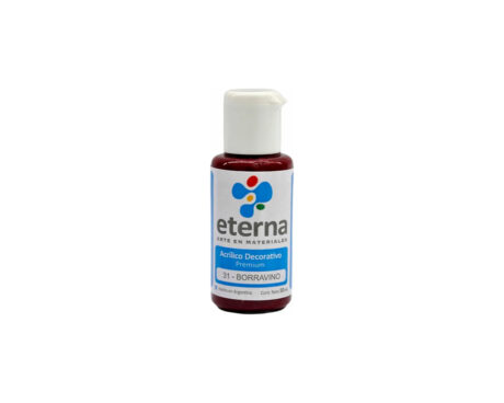 ACRILICO ETERNA DECO x  50 ML   31 BORRAVINO