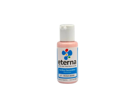 ACRILICO ETERNA DECO x  50 ML   37 ROSA BEBE