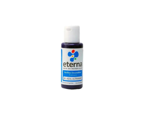 ACRILICO ETERNA DECO x  50 ML   50 AZUL ULTRAMAR