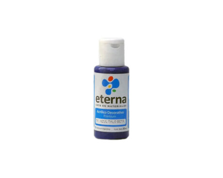 ACRILICO ETERNA DECO x  50 ML   54 AZUL TALO BETA