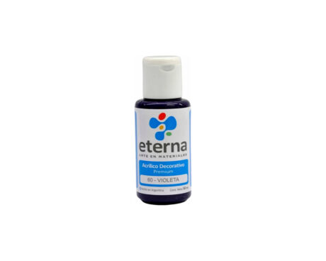 ACRILICO ETERNA DECO x  50 ML   60 VIOLETA