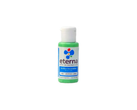 ACRILICO ETERNA DECO x  50 ML   63 VERDE LIMA
