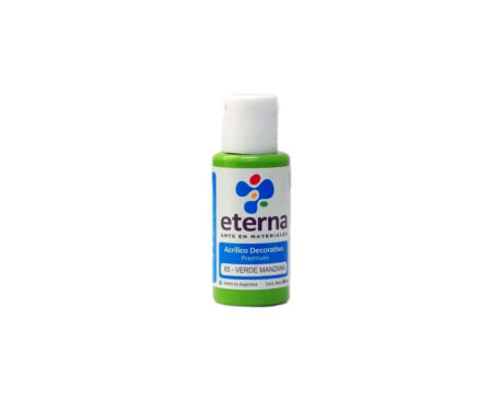 ACRILICO ETERNA DECO x  50 ML   65 VERDE MANZANA