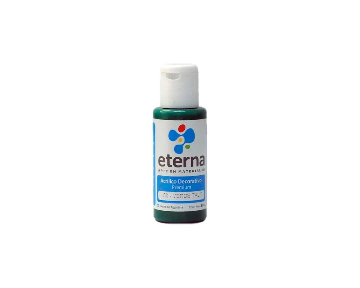 ACRILICO ETERNA DECO x  50 ML   68 VERDE TALO