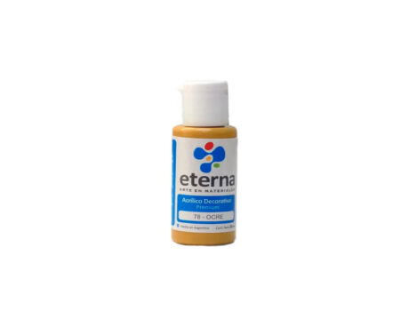 ACRILICO ETERNA DECO x  50 ML   78 OCRE