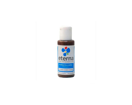 ACRILICO ETERNA DECO x  50 ML   87 TIERRA SOMBRA TOSTADA
