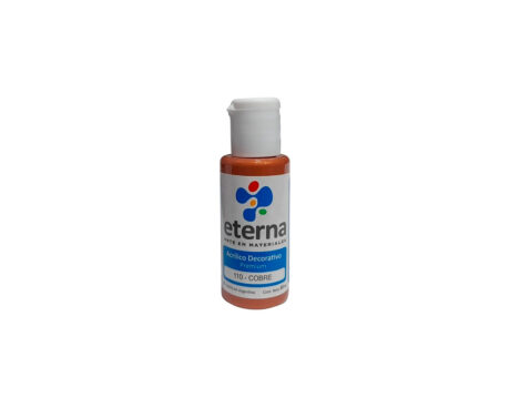 ACRILICO ETERNA DECO x  50 ML  110 COBRE