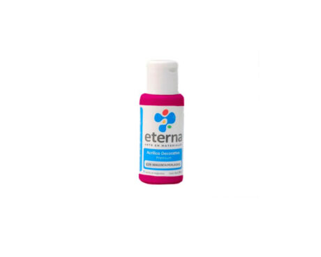ACRILICO ETERNA DECO x  50 ML  129 PERLADO MAGENTA