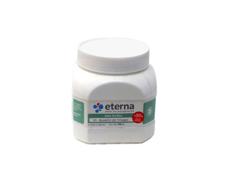 ACRILICO ETERNA DECO x 700 ML  BLANCO DE TITANIO