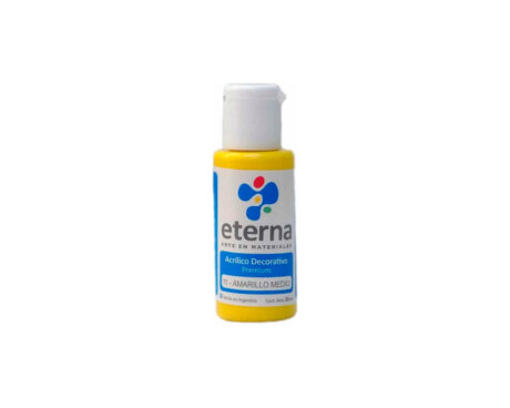 ACRILICO ETERNA DECO x  50 ML   11 AMARILLO MEDIO