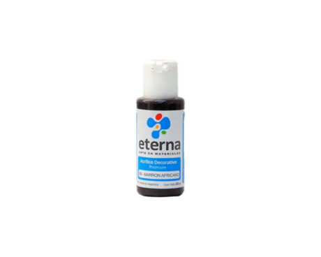 ACRILICO ETERNA DECO x  50 ML   89 MARRON AFRICANO