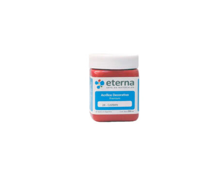 ACRILICO ETERNA DECO x 250 ML  28 CARMIN