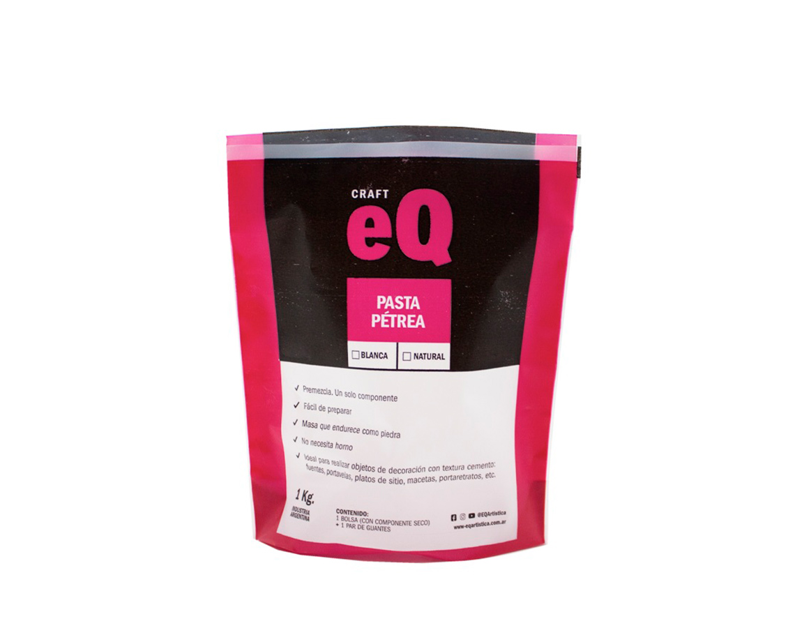 PASTA EQARTE PETREA NATURAL 1 KG.
