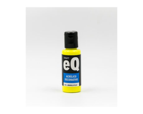 ACRILICO EQARTE 315 x 50 ML AMARILLO FLUO