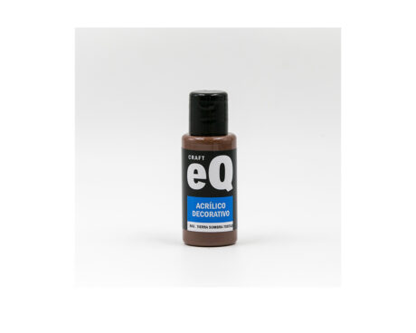 ACRILICO EQARTE 805 x 50 ML TIERRA SOMBRA TOSTADA
