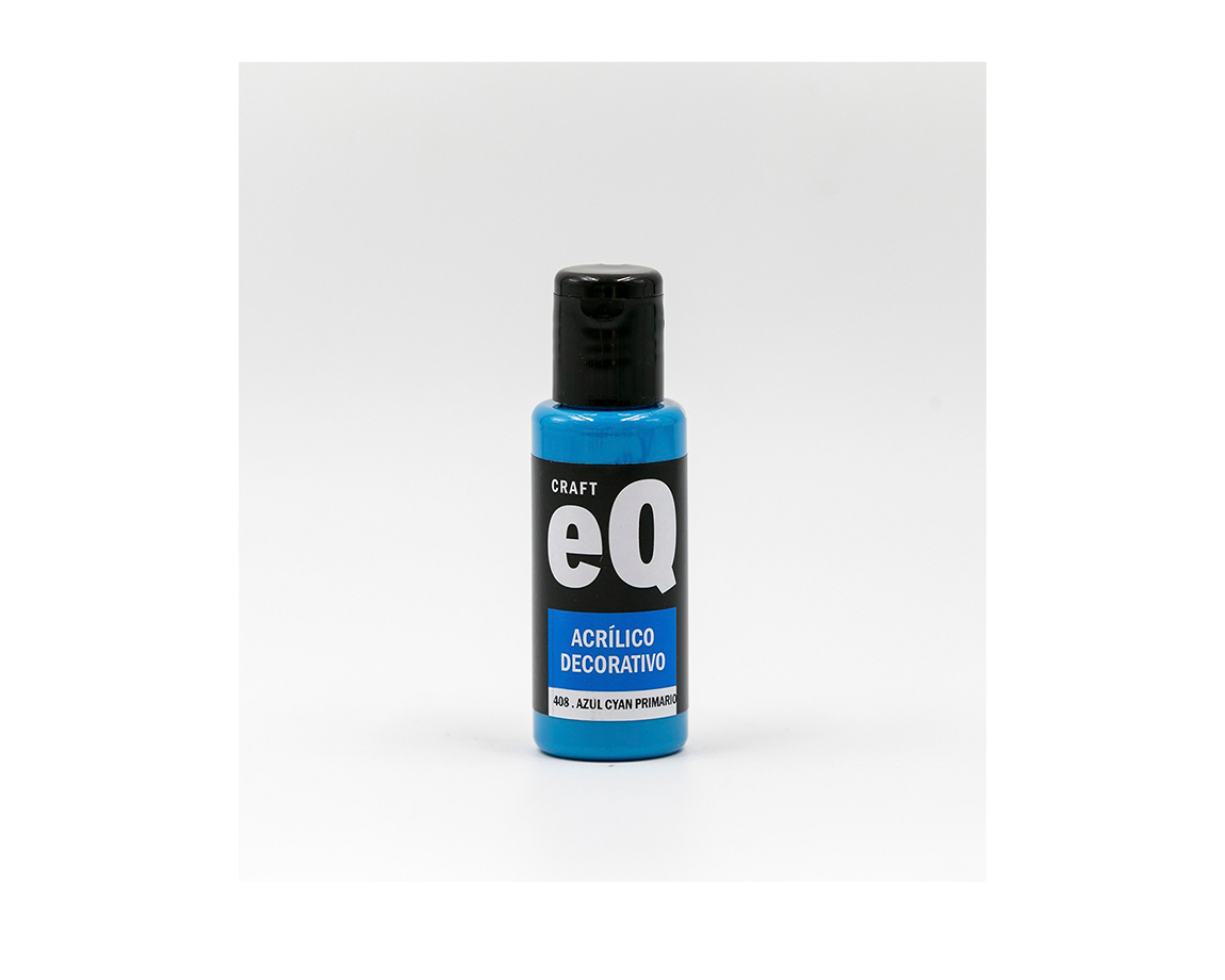 ACRILICO EQARTE 408 x 50 ML AZUL CYAN