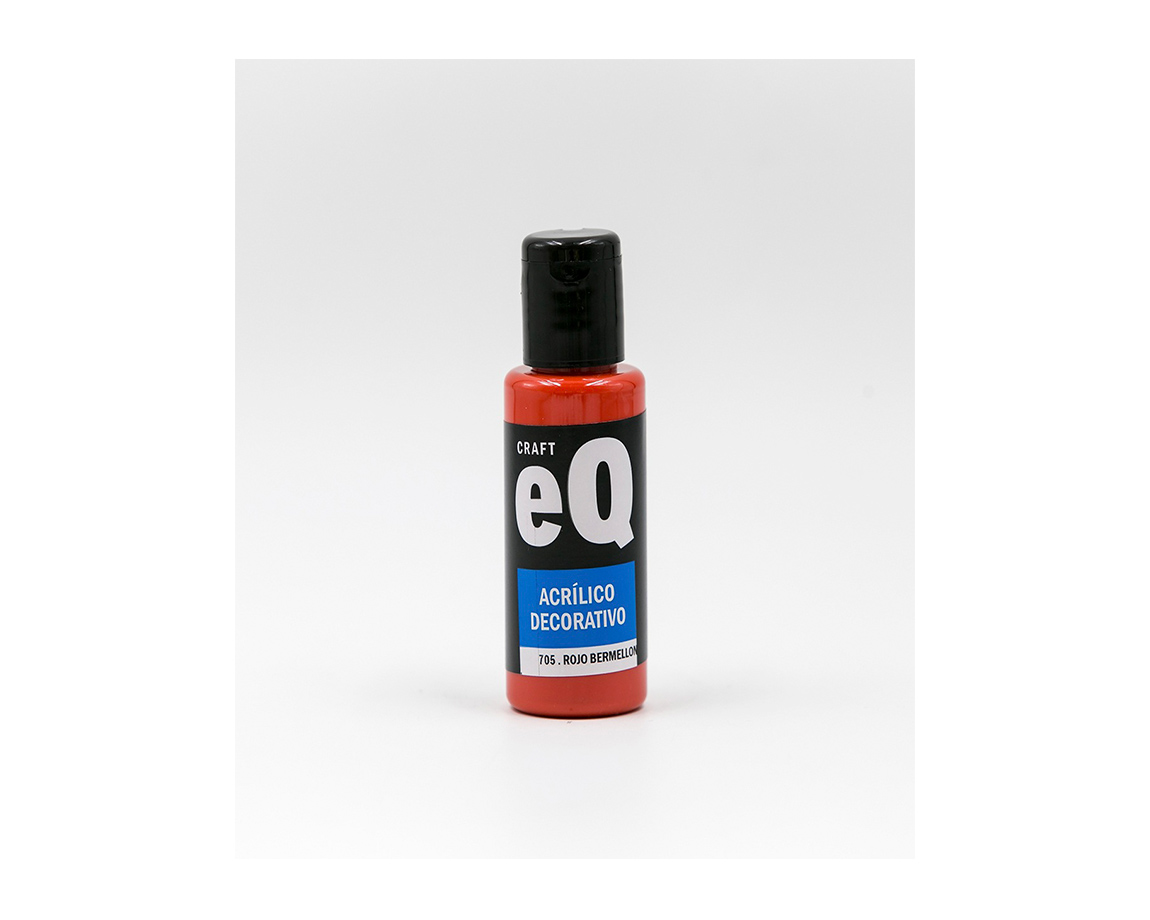 ACRILICO EQARTE 705 x 50 ML ROJO BERMELLON