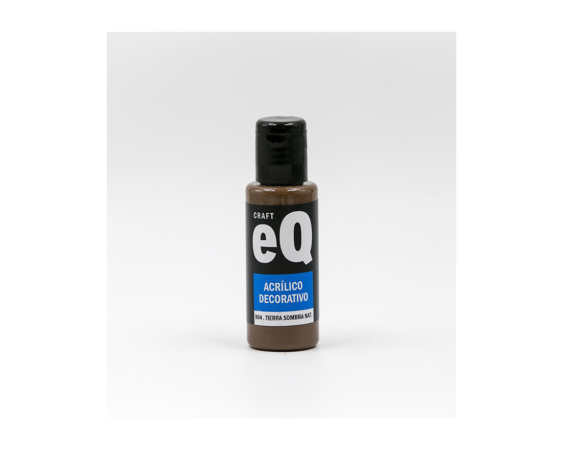 ACRILICO EQARTE 804 x 50 ML TIERRA SOMBRA NAT