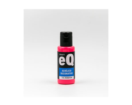 ACRILICO EQARTE 718 x 50 ML FUCSIA FLUO