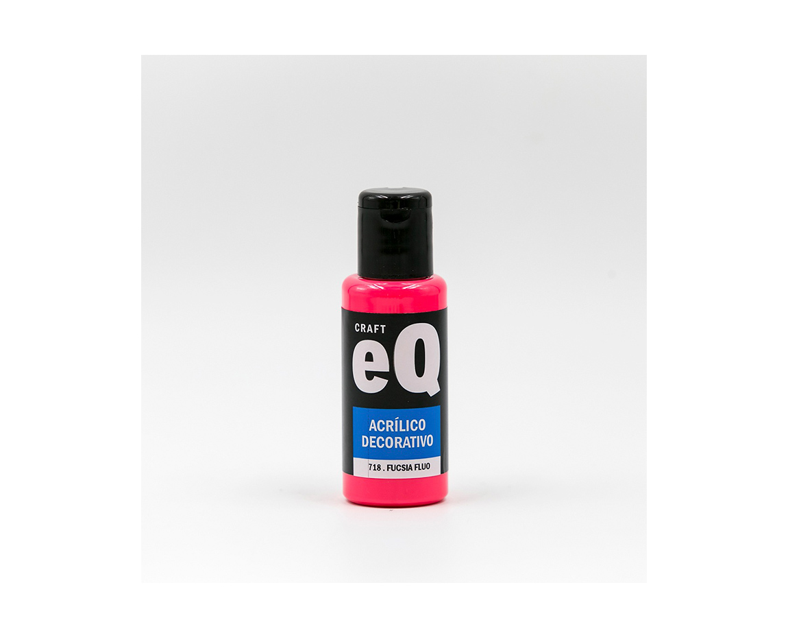 ACRILICO EQARTE 718 x 50 ML FUCSIA FLUO
