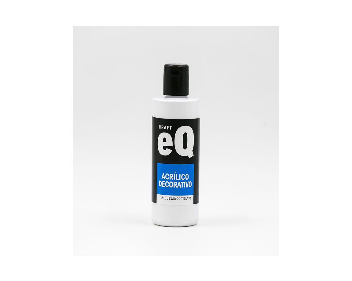 ACRILICO EQARTE 210 x 50 ML BLANCO DE TITANIO